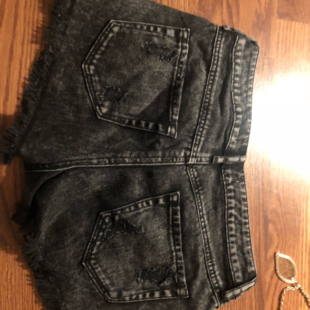 High waisted shorts